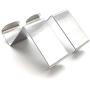 Roysberry Clothes Hanger, 4 PC Door Hook Stainless Kitchen Cabinet Clothes Hanger