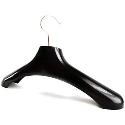 Lanas Fur and Leather Coat Hanger - Small, Black - Womens