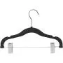 Home-it 12 PACK baby hangers with clips BLACK baby Clothes Hangers Velvet Hangers use for skirt hangers Clothes Hanger pants hangers Ultra Thin No Slip kids hangers Home-it 12 PACK baby hangers with clips BLACK baby Clothes Hangers Velvet Hangers use for skirt hangers Clothes Hanger pants hangers Ultra Thin No Slip kids hangers