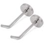 Bathroom Wall Mount 40x100mm Stainless Steel Clothes Hat Hook Hanger