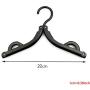 YOYOHOT 12 Pcs Clothes Hanger Travel Hangers - Portable Folding Clothes Hangers Travel Accessories Foldable Clothes Drying Rack for Travel
