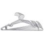 Heavy Duty Wire Hangers, 40 Pack, Commercial Metal Coat Hangers, 16.5 Inch Strong Clothes Hangers