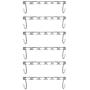 Multifunction Shirts Clothes Hanger Holders Save Space Non-Slip Clothing Organizer Practical Racks Hangers 5pcs