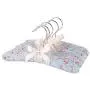 Cotton Fabric Sponge Hanger Elegant Non-Slip Wood Hanger Women Foam Sweater Hangers Soft Cloth Hanger 10pcs Random Color