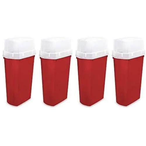 Sterilite 30 Inch Holiday Gift Wrapping Paper Storage Boxes with Lid (4 Pack) Sterilite 30 Inch Holiday Gift Wrapping Paper Storage Boxes with Lid (4 Pack)