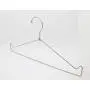 FixtureDisplays Set of 5 Stainless Steel Strong Metal Wire Hangers Clothes Hangers Everyday Hangers 15653