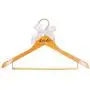 VAIEER Personalized Laser Engraved Wedding Bride and Groom Hangers with Black Ribbon and White Ribbon Custom Wood Clothes Hangers Garment (Bride) VAIEER Personalized Laser Engraved Wedding Bride and Groom Hangers with Black Ribbon and White Ribbon Custom Wood Clothes Hangers Garment (Bride)