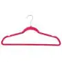 60 PCS Non Slip Velvet Clothes Suit Pants 4 colors the Shape Suit/Shirt/Pants Hangers Multicolor