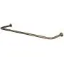 QiangDa-yimaojia QIANGDA Wall Mount Coat Rack Iron Pole Clothes Hanger Goods Shelves Display Shelf For Clothing Store Retro European Style, Multi-size Optional (Color : 1#, Size : 120cm) QiangDa-yimaojia QIANGDA Wall Mount Coat Rack Iron Pole Clothes Hanger Goods Shelves Display Shelf For Clothing Store Retro European Style, Multi-size Optional (Color : 1#, Size : 120cm)