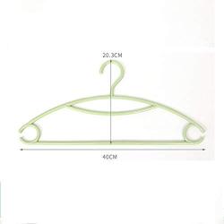 HNIWDJ 10 Packs Clothes Hangers Shelf Thickening Clothes Support Non-Slip Clothing Hanging Men and Women Plastic Hangers (Color : Pink)