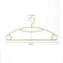 HNIWDJ 10 Packs Clothes Hangers Shelf Thickening Clothes Support Non-Slip Clothing Hanging Men and Women Plastic Hangers (Color : Pink)
