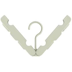 SURDOCA Trubetter Travel Hangers Portable Folding Clothes Hangers, Outdoor Hangers, Travel Accessories Foldable Clothes Drying Rack for Travel,Folding Coat Hanger, Green