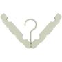 SURDOCA Trubetter Travel Hangers Portable Folding Clothes Hangers, Outdoor Hangers, Travel Accessories Foldable Clothes Drying Rack for Travel,Folding Coat Hanger, Green