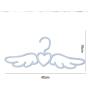 Angel Wings Shape Traceless Non-Slip Hanger Wardrobe Organizer for Home Hotel Clothes Hangers Scarf Tie Hook 10pcs Color Random Angel Wings Shape Traceless Non-Slip Hanger Wardrobe Organizer for Home Hotel Clothes Hangers Scarf Tie Hook 10pcs Color Random