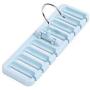 5pcs Random Color Eight-Hole New Creative Multifunctional Clothes Hanger Belt Clip Tie Rack Clothes Storage Holders Home Space Saving Hanger