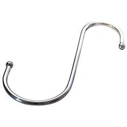 Demarkt Heavy Duty S Shaped Hooks Stainless Steel S Hooks Hanging Kitchen Pot Pan Hanger Clothes Storage Rack Polished Hooks,1PC