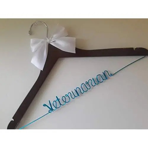 Personalized Veterinarian Hanger, Doctor Graduation Hanger, College Graduation, White Coat Ceremony, First White Coat Hanger One line, Handmade Hanger, Lab Coat Ceremony. Personalized Veterinarian Hanger, Doctor Graduation Hanger, College Graduation, White Coat Ceremony, First White Coat Hanger One line, Handmade Hanger, Lab Coat Ceremony.