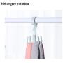 DNJKSA 1pcs Plastic Home Storage Organization Hooks Bedroom Hanger Clothes Hanging Rack Holder Hooks for Bags Towel(10 Pieces/Lot)(Random Color)