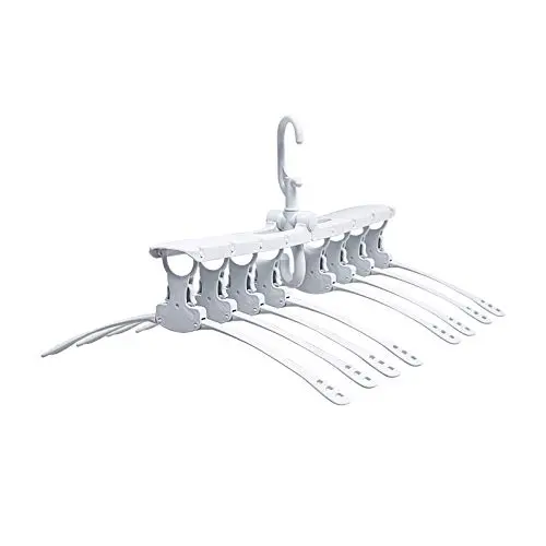 zxb Provincial Space Multifunctional Hanger Storage Oracle Shake Magic Multi-Layer Folding Clothes Shelf Home Female Hanger