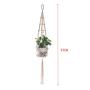 Flosky 3pcs Braided Macrame Plant Hanger Hanging Basket Flowerpot Holder Garden Decor