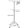 Garment & Drying Rack, 2-Tier 6 Arms Holds 60 Garments, Foldable , Stainless Steel , Sturdy 4 Legs with Wheels Garment & Drying Rack, 2-Tier 6 Arms Holds 60 Garments, Foldable , Stainless Steel , Sturdy 4 Legs with Wheels