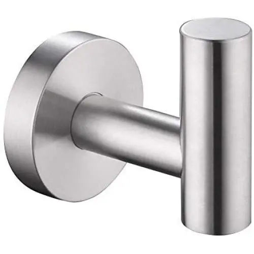 Bath Towel Hook Brushed, APLusee SUS304 Stainless Steel Bathroom Round Simple Coat Robe Holder, Modern Kitchen Toilet Home Storage Clothes Hanger Bath Towel Hook Brushed, APLusee SUS304 Stainless Steel Bathroom Round Simple Coat Robe Holder, Modern Kitchen Toilet Home Storage Clothes Hanger
