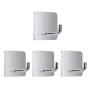 isightguard Adhesive Hooks Wall Hooks Hanger Anti-Skid Heavy Duty Stick On Towel Hooks for Hanging Bathroom Home Kitchen Office Door-4 Packs isightguard Adhesive Hooks Wall Hooks Hanger Anti-Skid Heavy Duty Stick On Towel Hooks for Hanging Bathroom Home Kitchen Office Door-4 Packs