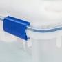 Ziploc WeatherShield 26.5 and 44 Quart Storage Box, 4 Pack, Clear