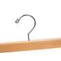 Amber Home 10 Pack Solid Gugertree Deluxe Wooden Pants Hangers Bottom Hanger Slacks Hanger Skirt Hanger with 2-Adjustable Clips (Natural, 10) Amber Home 10 Pack Solid Gugertree Deluxe Wooden Pants Hangers Bottom Hanger Slacks Hanger Skirt Hanger with 2-Adjustable Clips (Natural, 10)