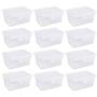 Sterilite 16448012 16 Quart Storage Boxes (12 Pack)