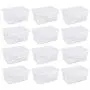 Sterilite 16448012 16 Quart Storage Boxes (12 Pack) Sterilite 16448012 16 Quart Storage Boxes (12 Pack)