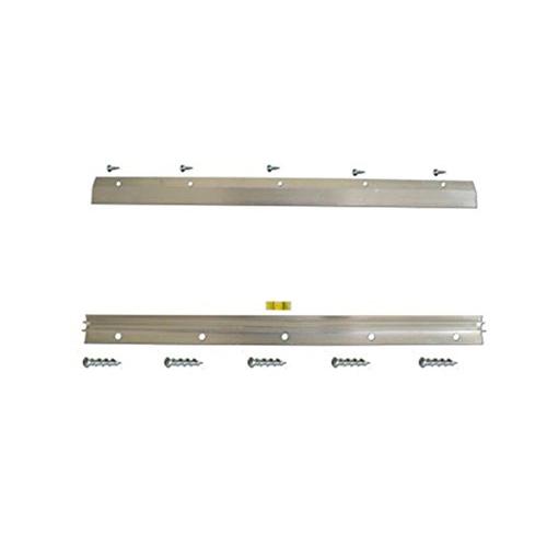 soldbbq 18-Inch Heavy-Duty Mirror and Picture Hanger with Walldog Anchorless Screws - Aluminum