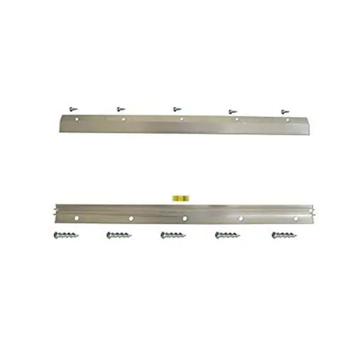 soldbbq 18-Inch Heavy-Duty Mirror and Picture Hanger with Walldog Anchorless Screws - Aluminum