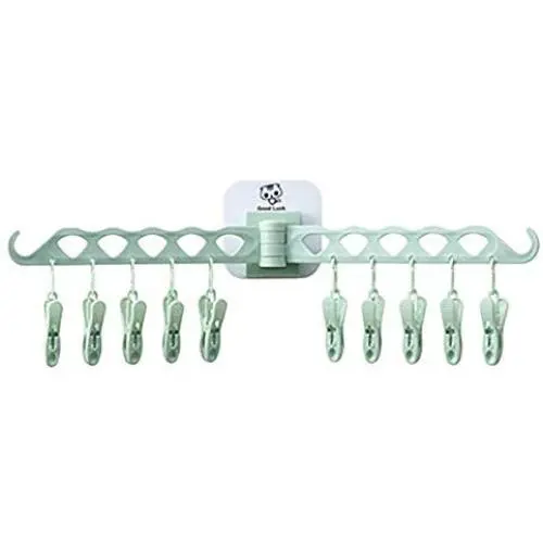 SportHome Dual Clothes Hanger Folding Hook Coat Rack Wardrobe Organizer SportHome Dual Clothes Hanger Folding Hook Coat Rack Wardrobe Organizer