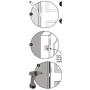 EZ-Hang Door Installation Kit - Quick and Easy Door Hanging: No Shims Required