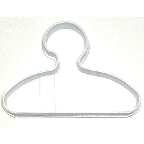 CLOTHES HANGER OUTLINE CLOTHING HANG FASHION SHOW BRIDE WEDDING ENGAGEMENT BRIDAL SHOWER COOKIE CUTTER BAKING TOOL USA PR2620