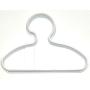 CLOTHES HANGER OUTLINE CLOTHING HANG FASHION SHOW BRIDE WEDDING ENGAGEMENT BRIDAL SHOWER COOKIE CUTTER BAKING TOOL USA PR2620