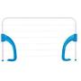 Sdoveb Window Balcony Folding Hanging Clothes Hanger Over The Door or Railing Sill Drying Rack for Indoor/Outdoor (Blue)