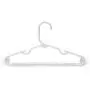 1InTheHome White Children Hangers Plastic, Strong Baby Hangers Plastic, Kids Cloth Hangers (60 Pack) 1InTheHome White Children Hangers Plastic, Strong Baby Hangers Plastic, Kids Cloth Hangers (60 Pack)