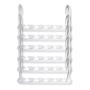 Wonder Hanger Max Improved, Pack of 6?Triples The Closet Space for Easy, Effortless, Wrinkle-Free Clothes, Comes Fully Assembled, White