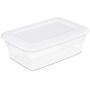 Sterilite 12 Quart Storage Box- White (Available in Case of 15 or Single Unit)