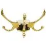 CERRXIAN Flexible Swivel Hook Wall Mounted Hanger Towel Clothes Hat Coat Bag European Style Vintage Multi Triple Hook for Bath Kitchen Garage Bedroom (Gold) CERRXIAN Flexible Swivel Hook Wall Mounted Hanger Towel Clothes Hat Coat Bag European Style Vintage Multi Triple Hook for Bath Kitchen Garage Bedroom (Gold)