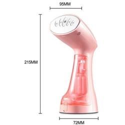 Nonebranded Mini Iron Handheld Garment Steamer Mini Portable Hanging Machine Brush Iron Machine Portable Steam Iron Fabric Steamer Ironing Machine