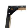 Sawtooth 20 Pcs. (10 Pairs) Wall Hugger Hanger for Wooden Picture & Canvas Frames or Signs & Posters with Screws and Bumpers