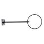 kesoto Motorcycle Accessories Helmet Holder Jacket Hook, Multifunctional Wall Mounted Cloth Display Rack Hanger, Black