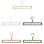 Vosarea 9 Holes Clothes Hanger Plastic Clothing Storage Racks Wardrobe Coat Hook Holder 5pcs Vosarea 9 Holes Clothes Hanger Plastic Clothing Storage Racks Wardrobe Coat Hook Holder 5pcs