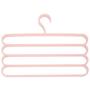 Maimuxi Pants Hangers - 3 Pack Scarf Hangers S-Type Clothes Pant Hangers Multi-Purpose Pants Hanger Space Saving Closet Organizer for Scarfs Jeans Clothes Trousers Towels
