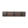 Umbra Flip 3-Hook, Walnut/Black Umbra Flip 3-Hook, Walnut/Black