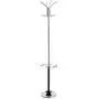 Adumly Rack Coat Tire Clothes Hooks Metal 3 Stand Hanger Hat Hook Hat Umbrella Holder Entryway