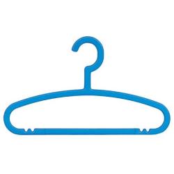 SAASNY Premium Quality Plastic Hangers,Kids Light-Weight Clothes Hangers 8 Plastic Hangers Nursery Hangers with Hooks for Baby,Toddler,Kids,Children (20,Dark Blue) for Drying and Storage